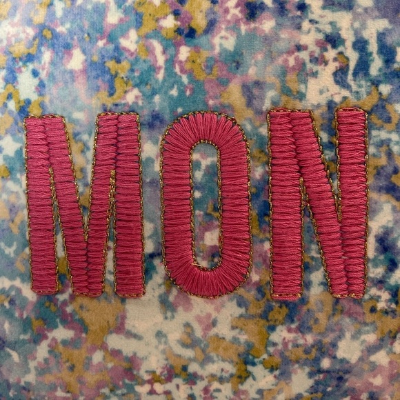 Isaac Mizrahi 'Mon Chéri' Down Alternative Colorful Throw Pillow - Picture 4 of 6